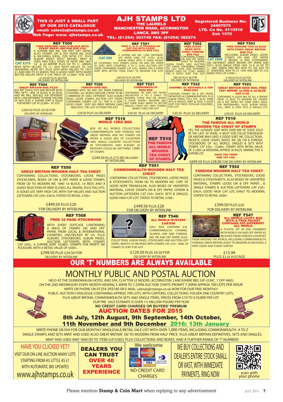 Stamp Collector Preview Pages