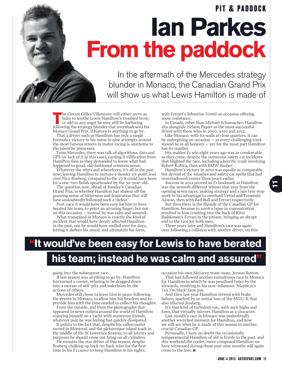 Autosport Preview Pages