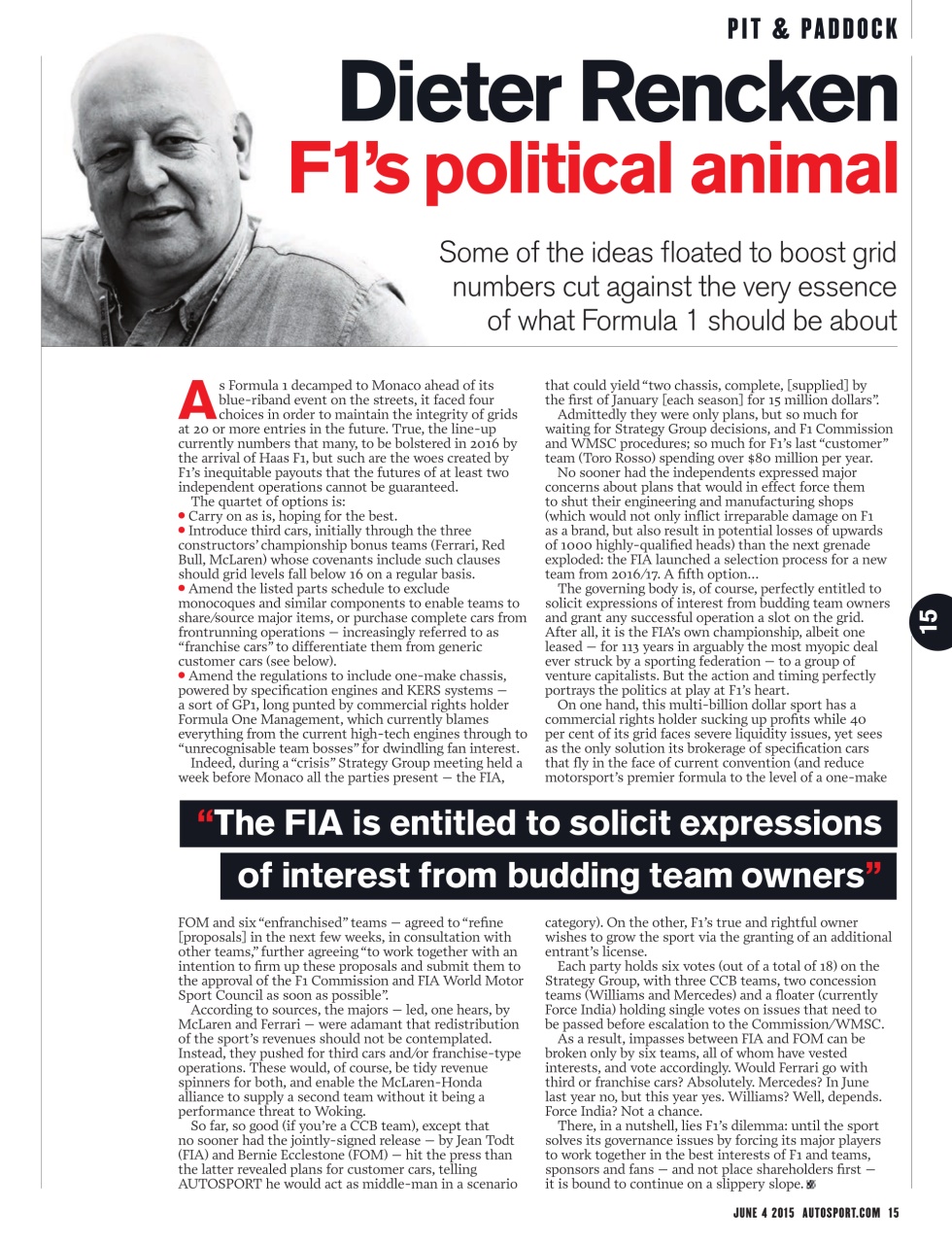 Autosport Preview Pages