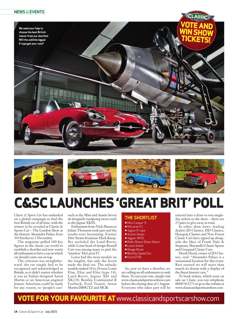 Classic & Sports Car Preview Pages