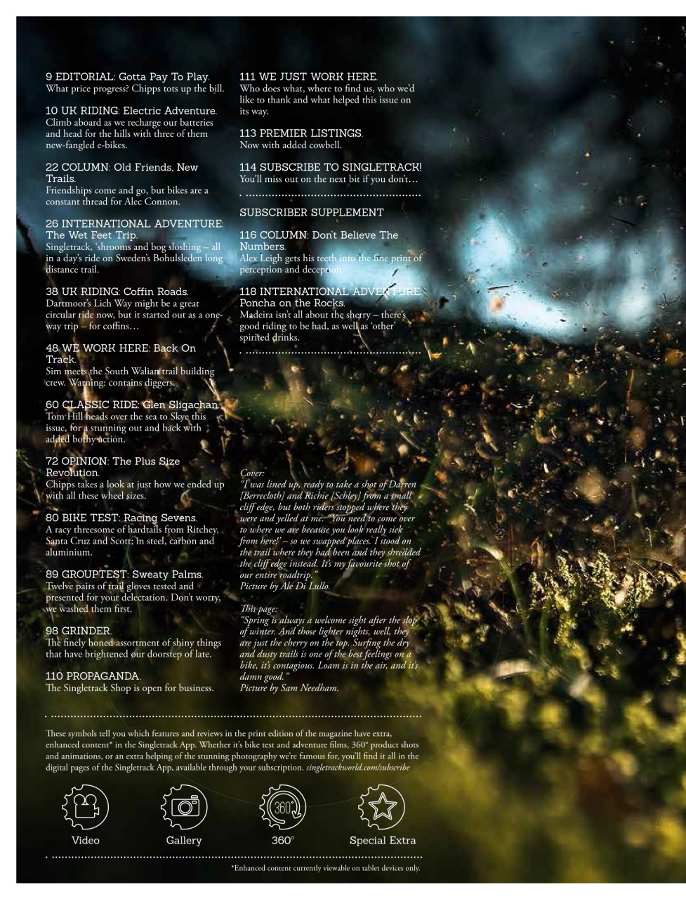 Singletrack Preview Pages