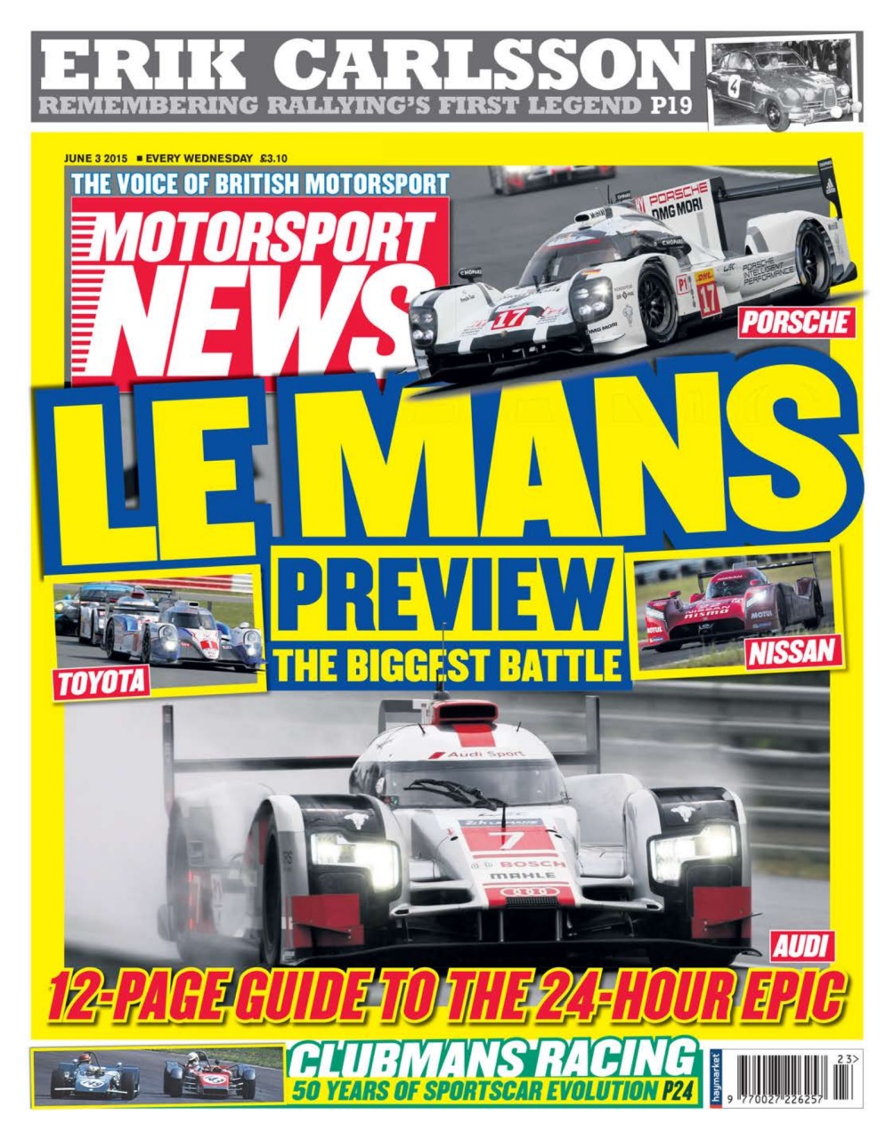 Motorsport News Preview Pages