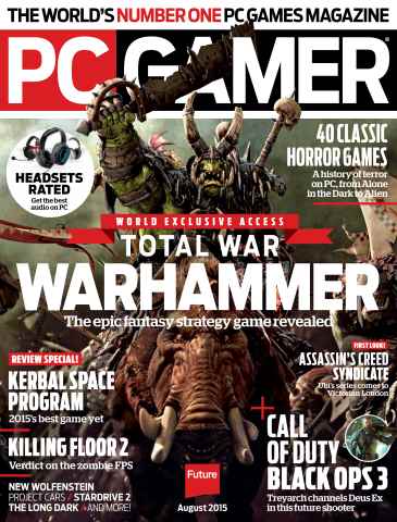 PC Gamer (US Edition) issue August 2015