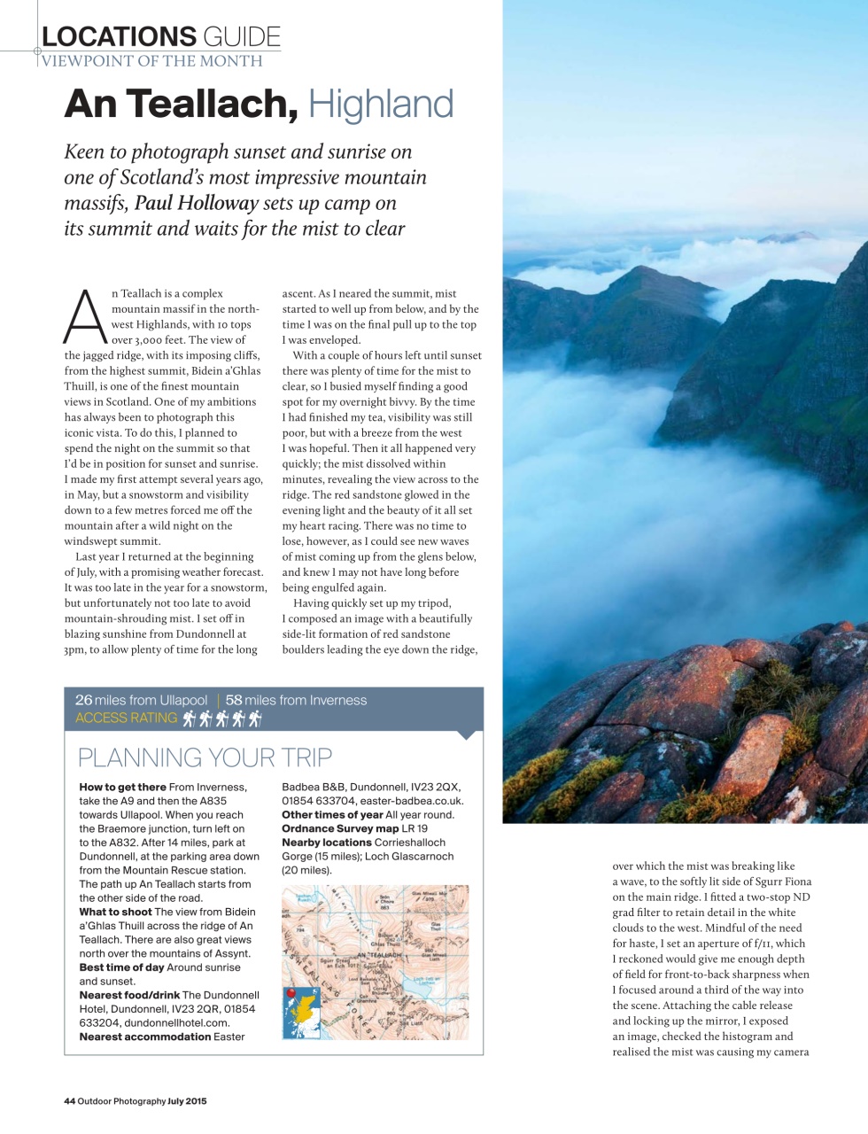 Outdoor Photography Preview Pages