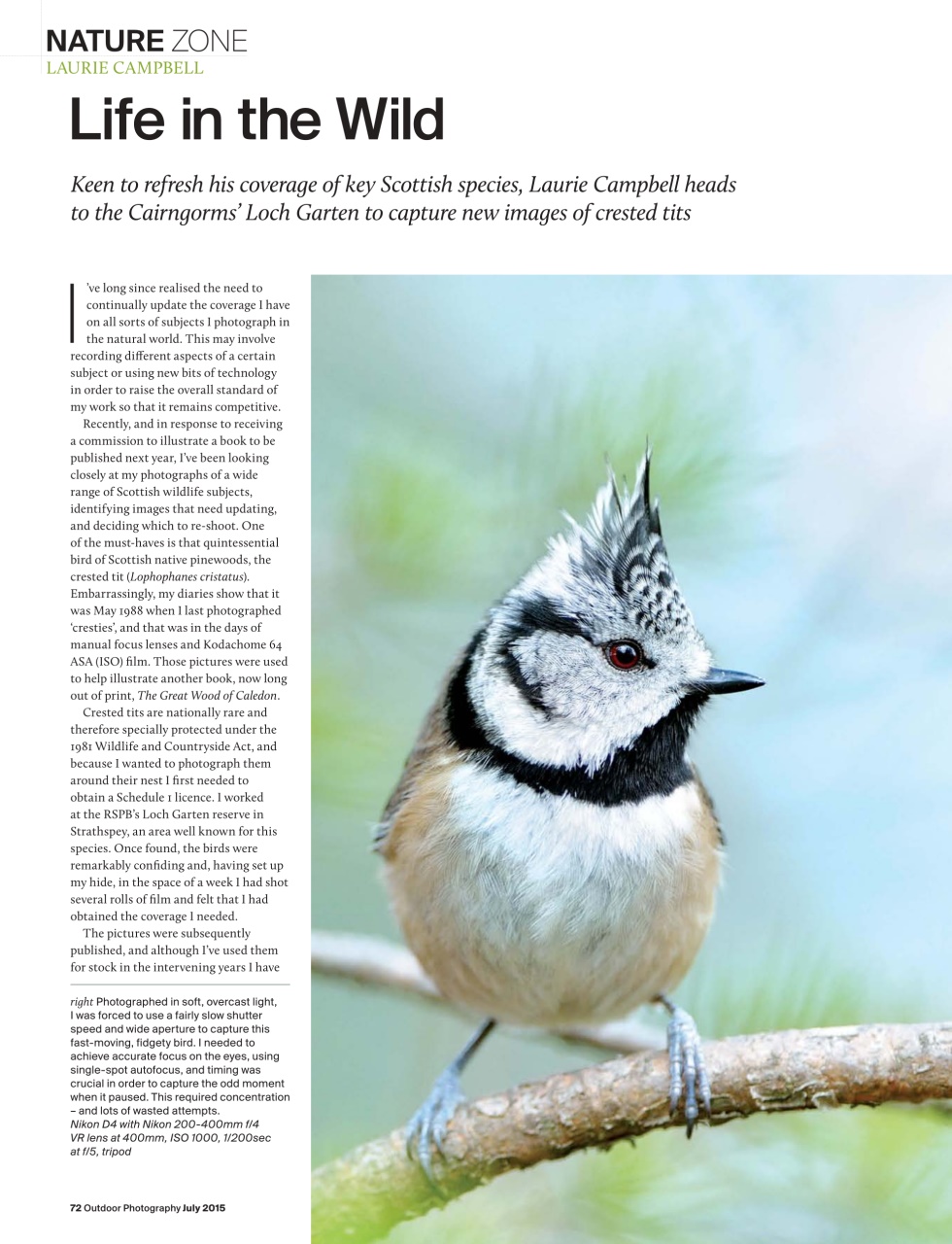 Outdoor Photography Preview Pages