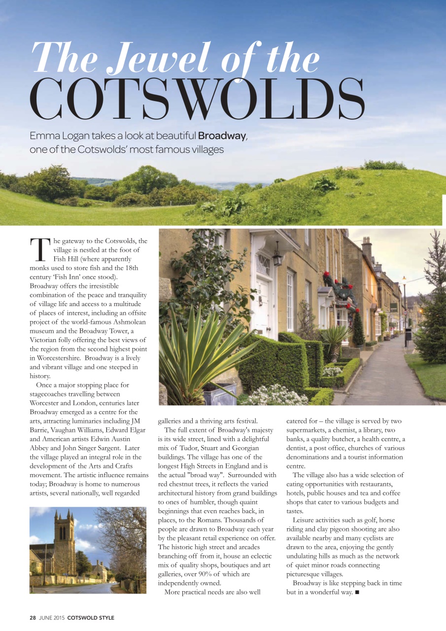 Cotswold Style Preview Pages