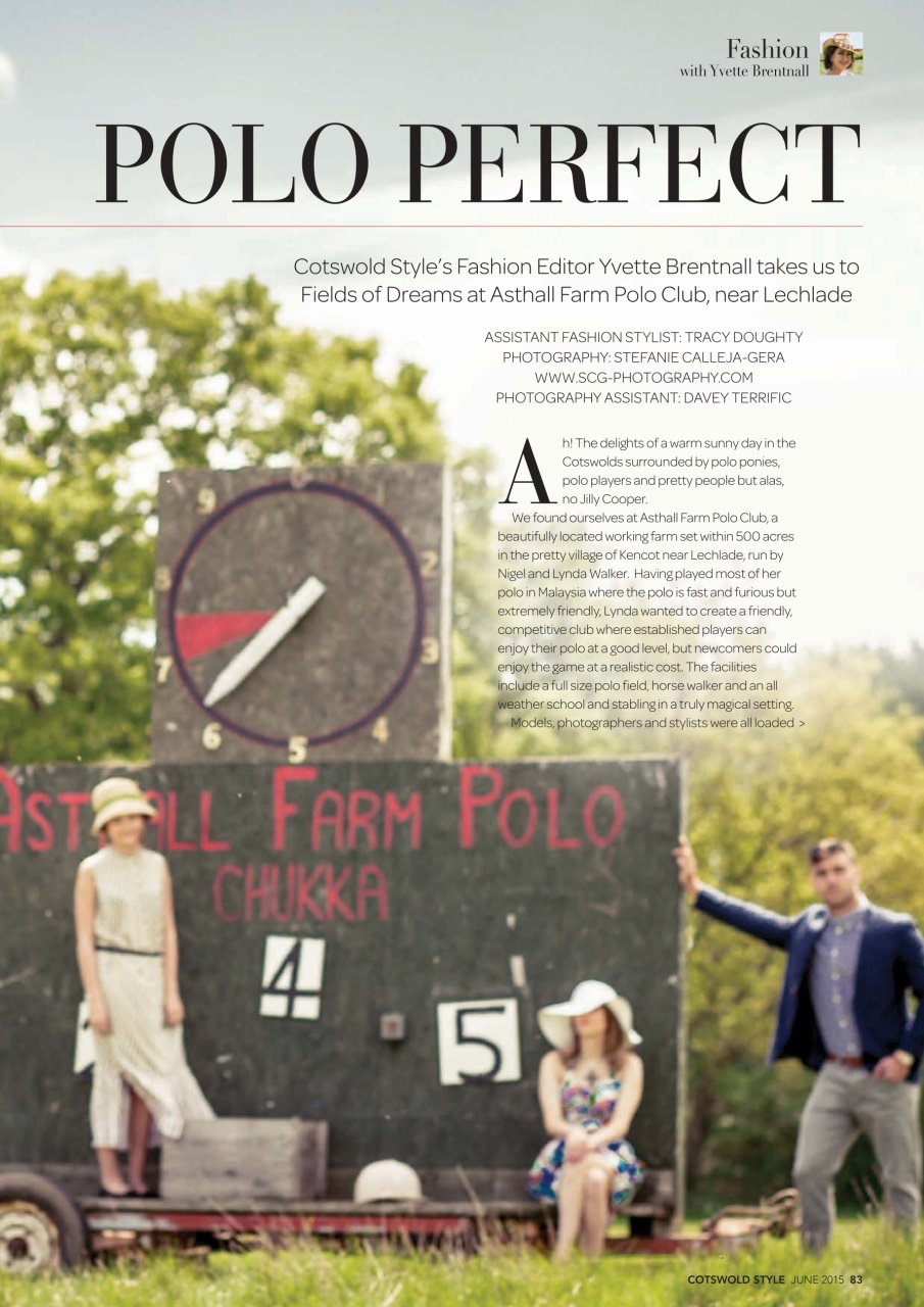 Cotswold Style Preview Pages