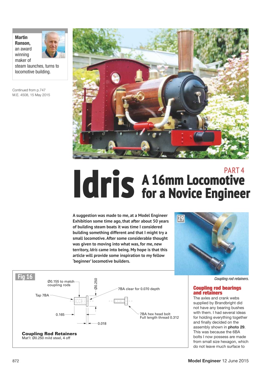 Model Engineer Preview Pages