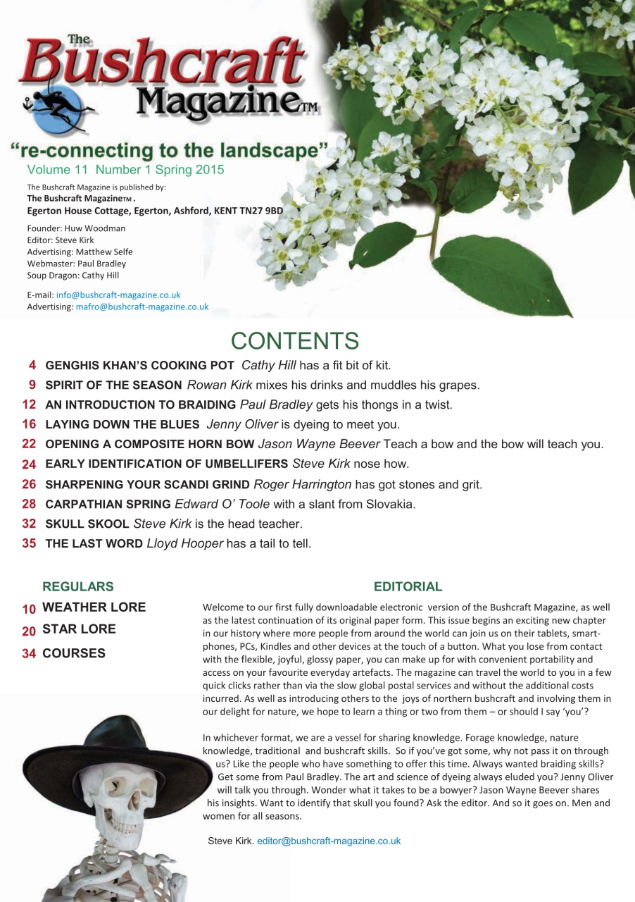 Bushcraft Magazine Preview Pages