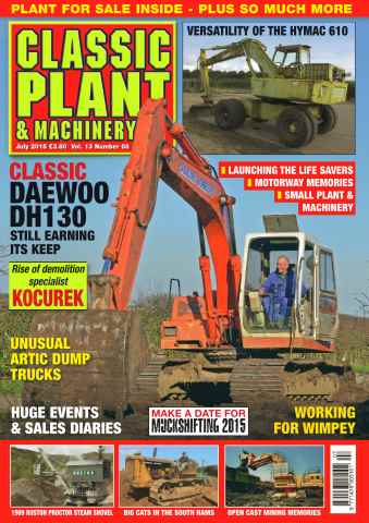 Classic Plant & Machinery issue Vol.13 No.10 Classic Daewoo DH130