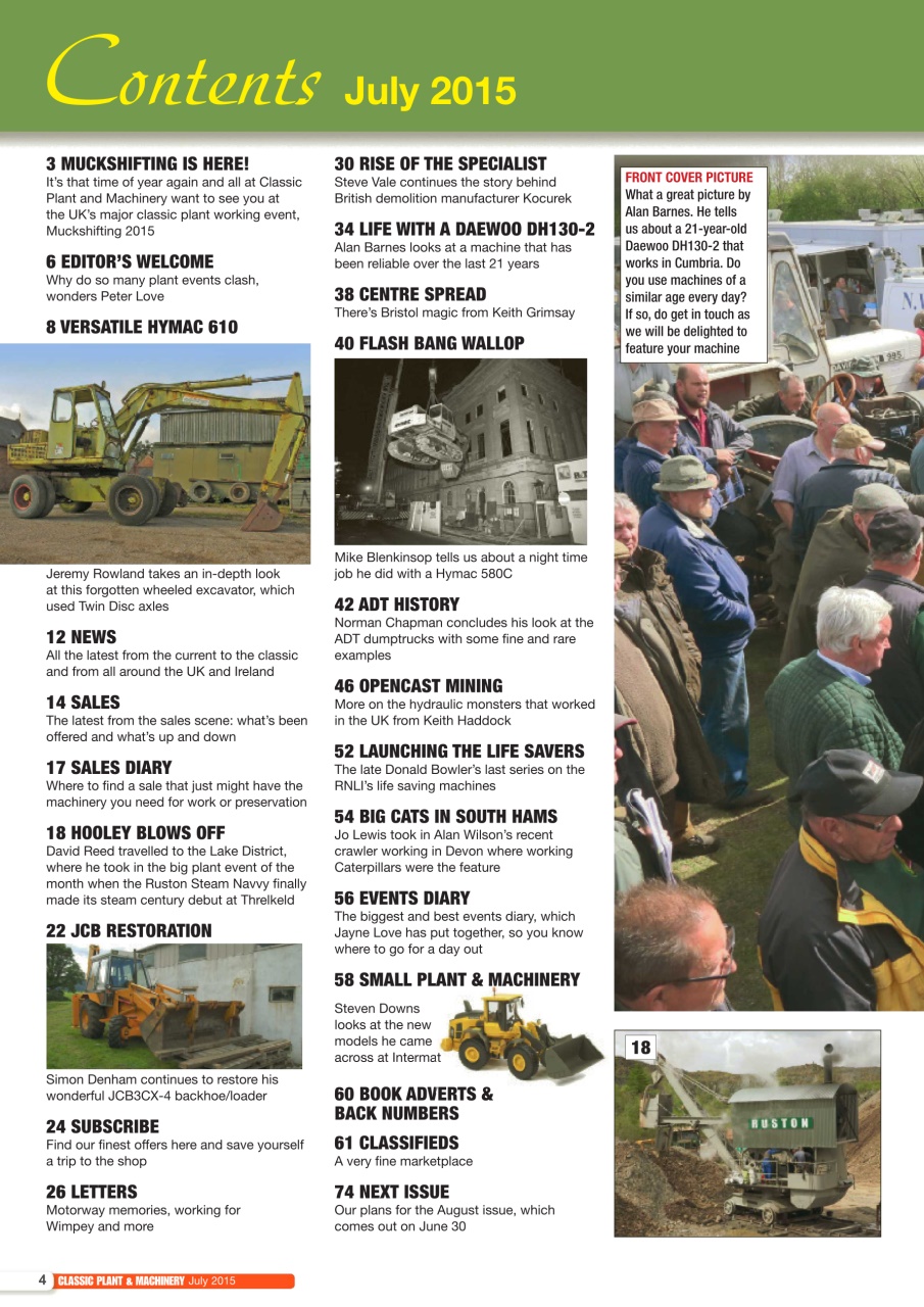 Classic Plant & Machinery Preview Pages