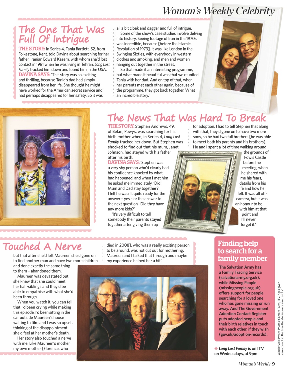 Woman's Weekly Preview Pages