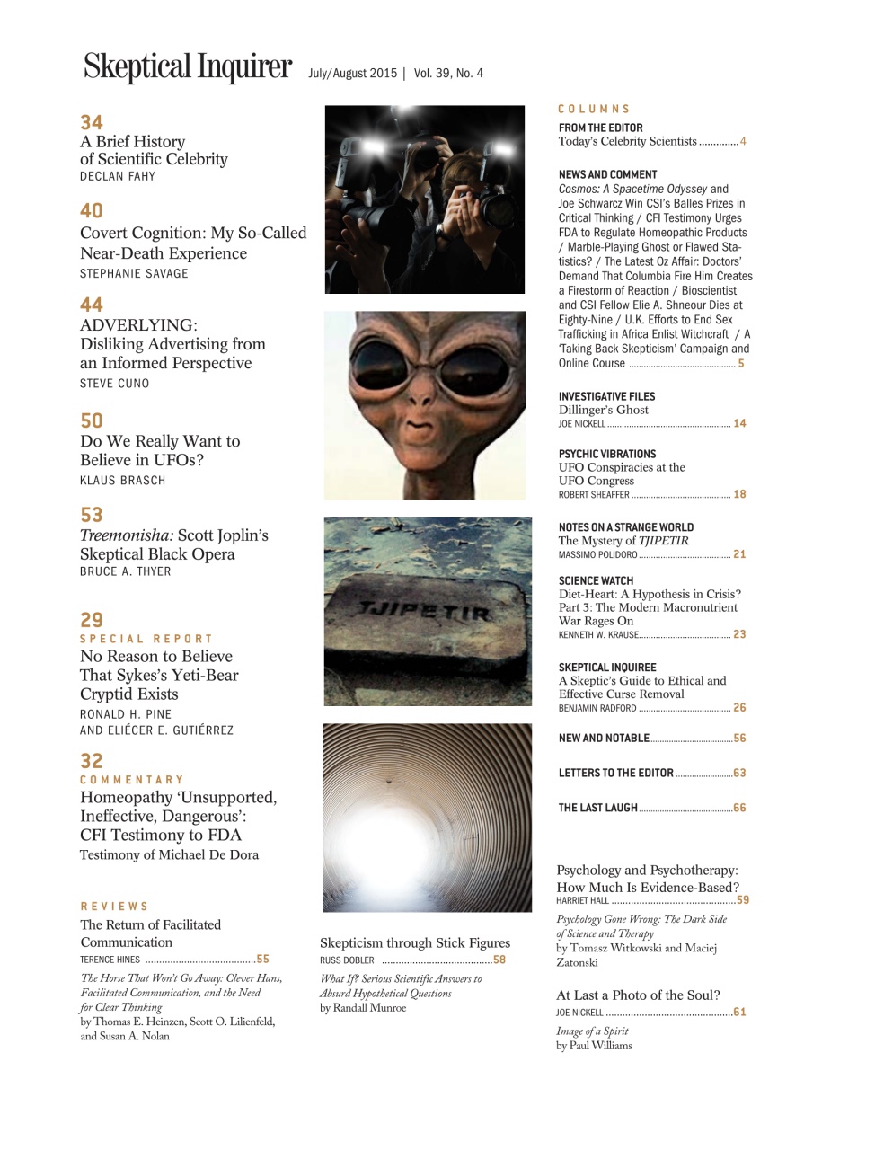 Skeptical Inquirer Preview Pages