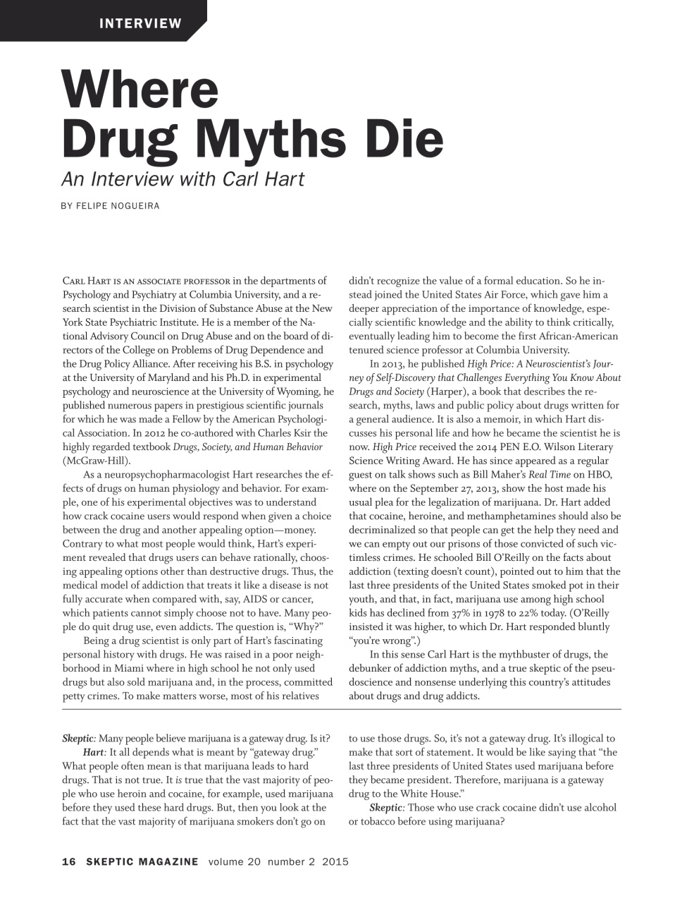 Skeptic Preview Pages