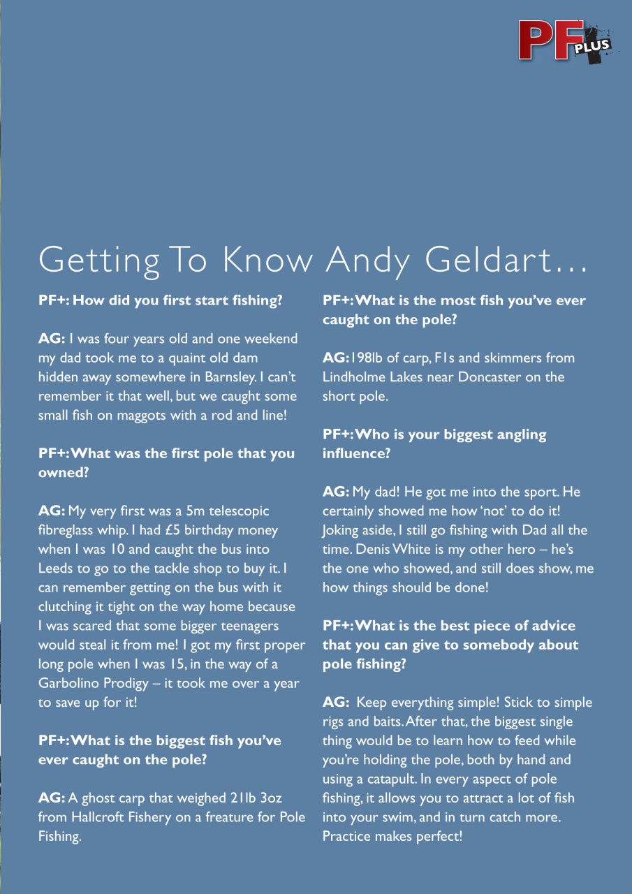 Pole Fishing Plus Preview Pages