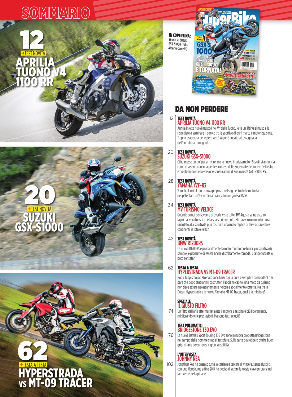 Superbike Italia Preview Pages
