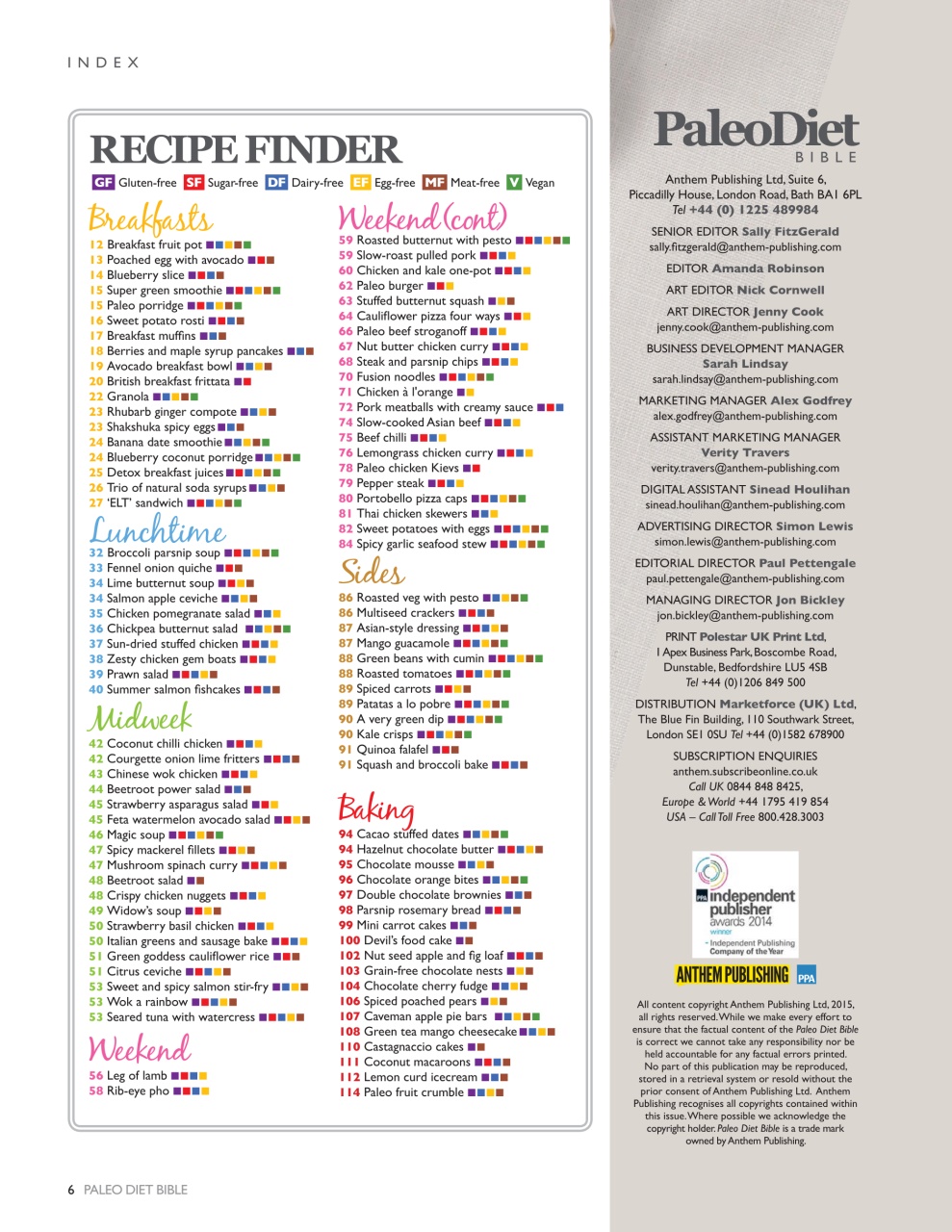 Gluten-Free Heaven Preview Pages