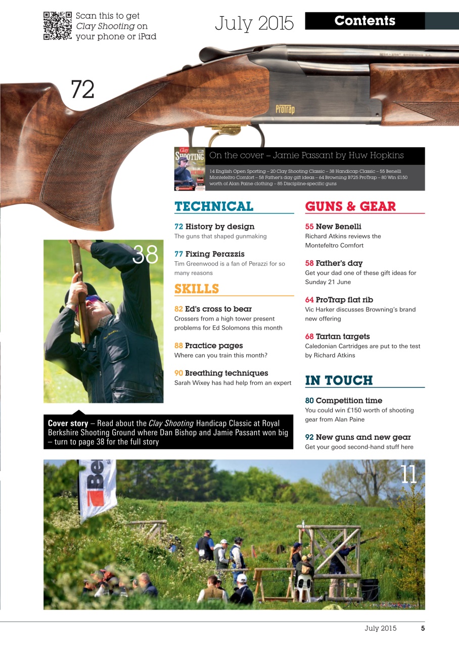 Clay Shooting Preview Pages