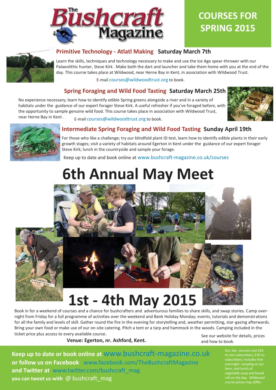 Bushcraft Magazine Preview Pages