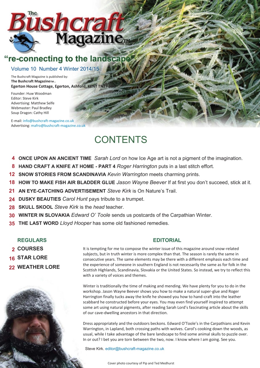 Bushcraft Magazine Preview Pages