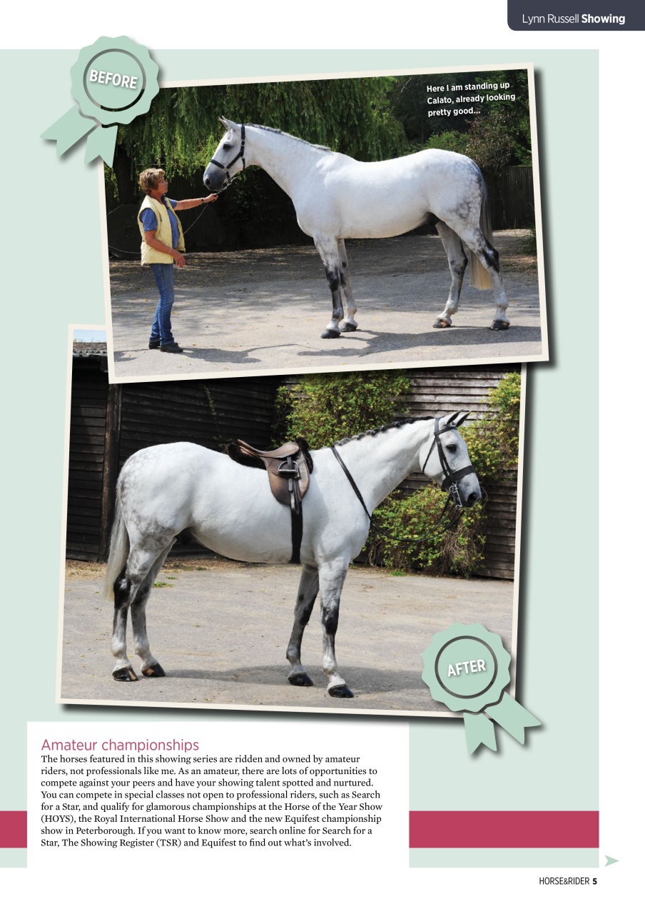 Horse&Rider Magazine - UK equestrian magazine for Horse and Rider Preview Pages