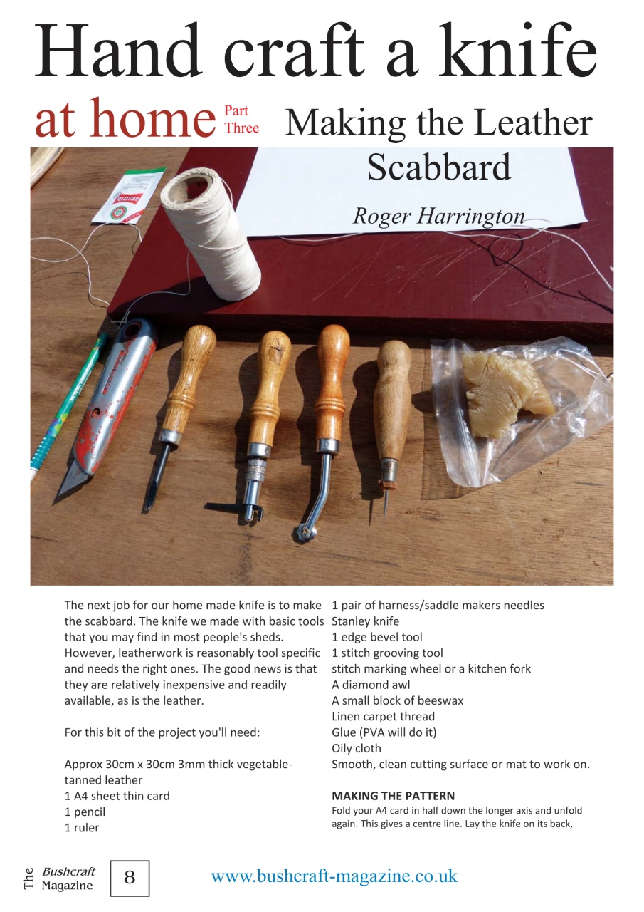 Bushcraft Magazine Preview Pages