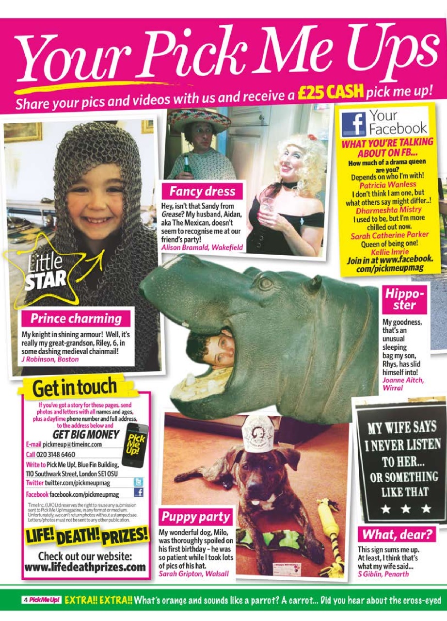 Pick Me Up Preview Pages