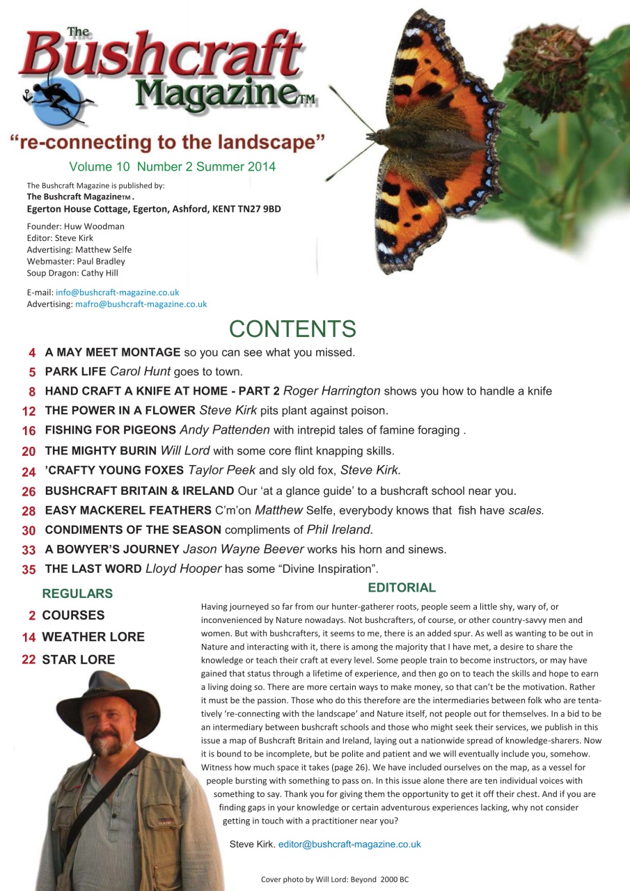 Bushcraft Magazine Preview Pages
