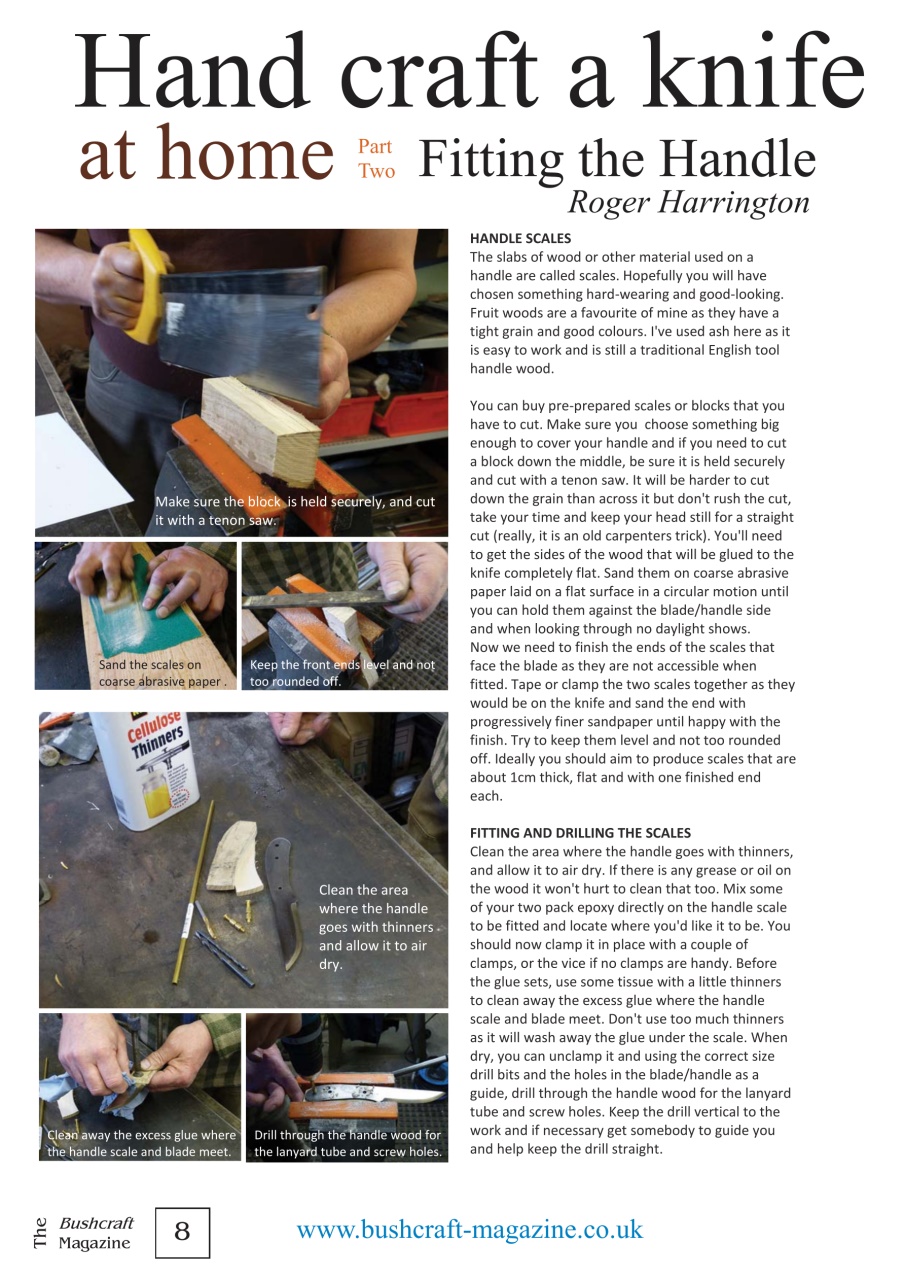 Bushcraft Magazine Preview Pages