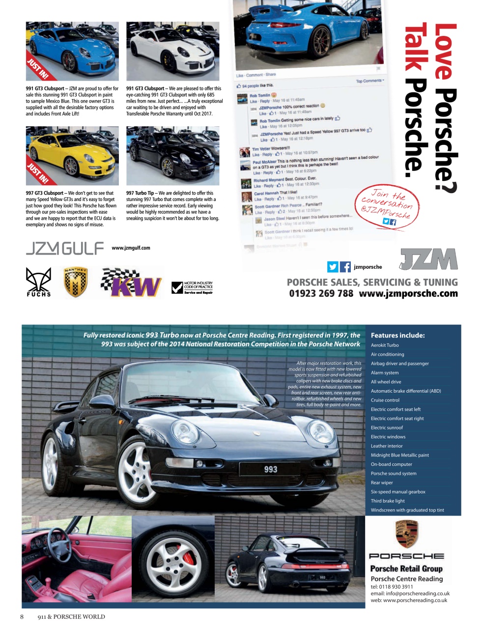 911 & Porsche World Preview Pages