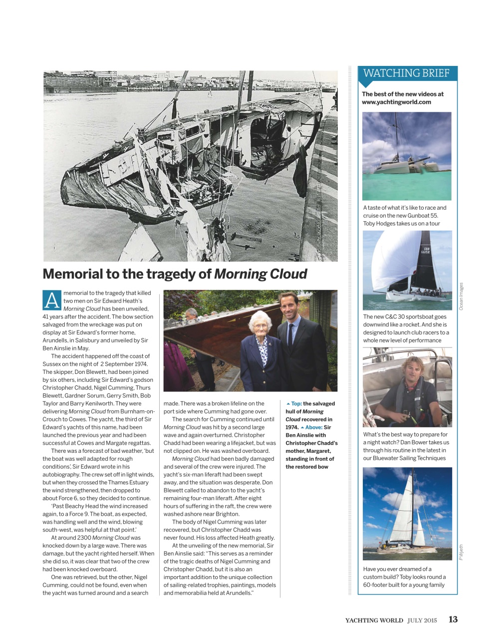 Yachting World Preview Pages