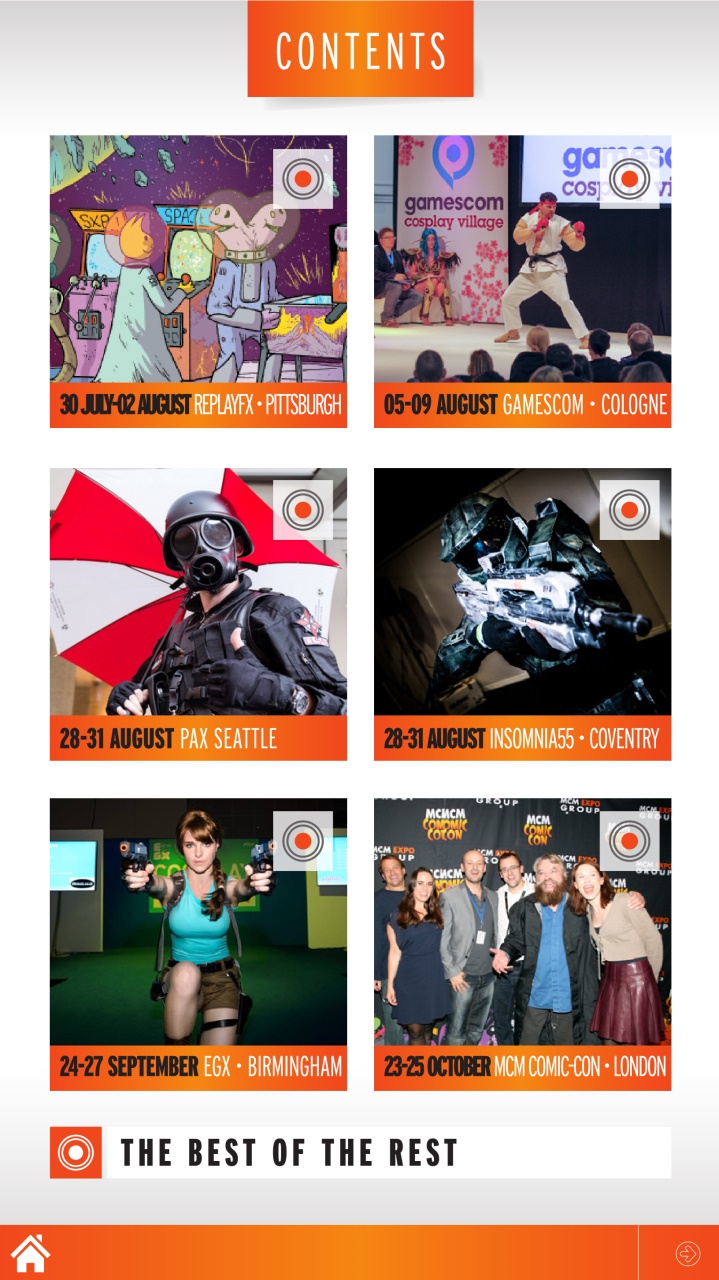 Gamer Interactive Preview Pages