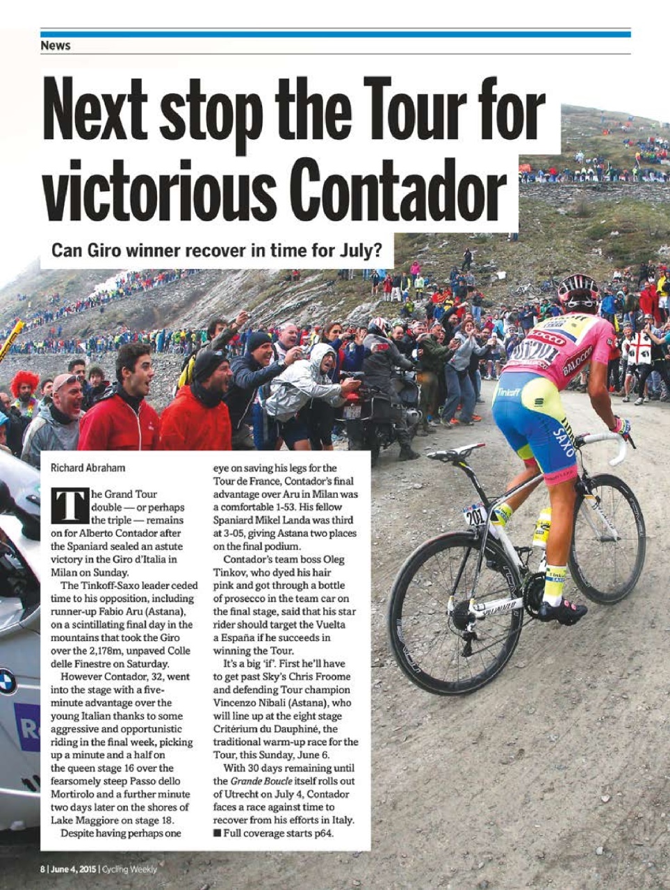 Cycling Weekly Preview Pages