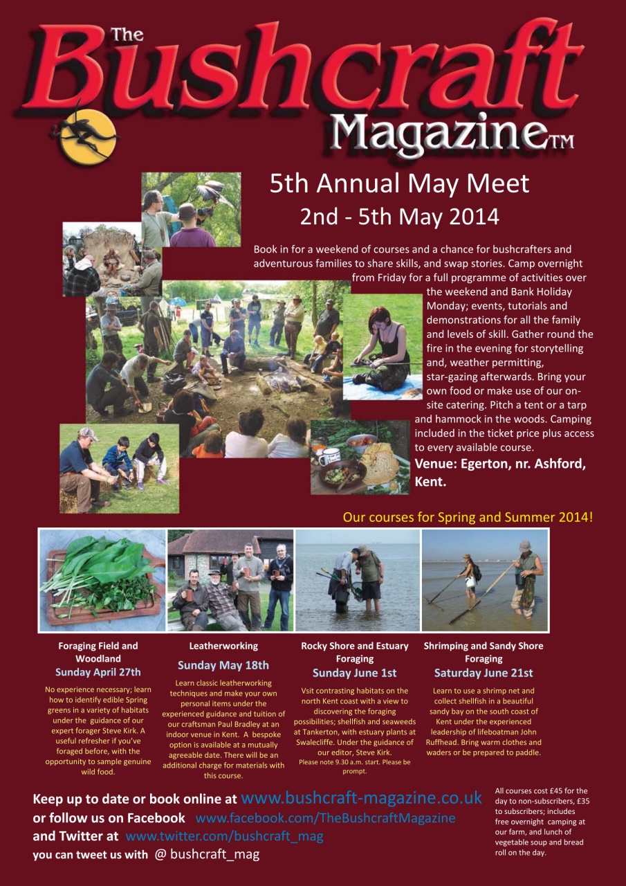 Bushcraft Magazine Preview Pages