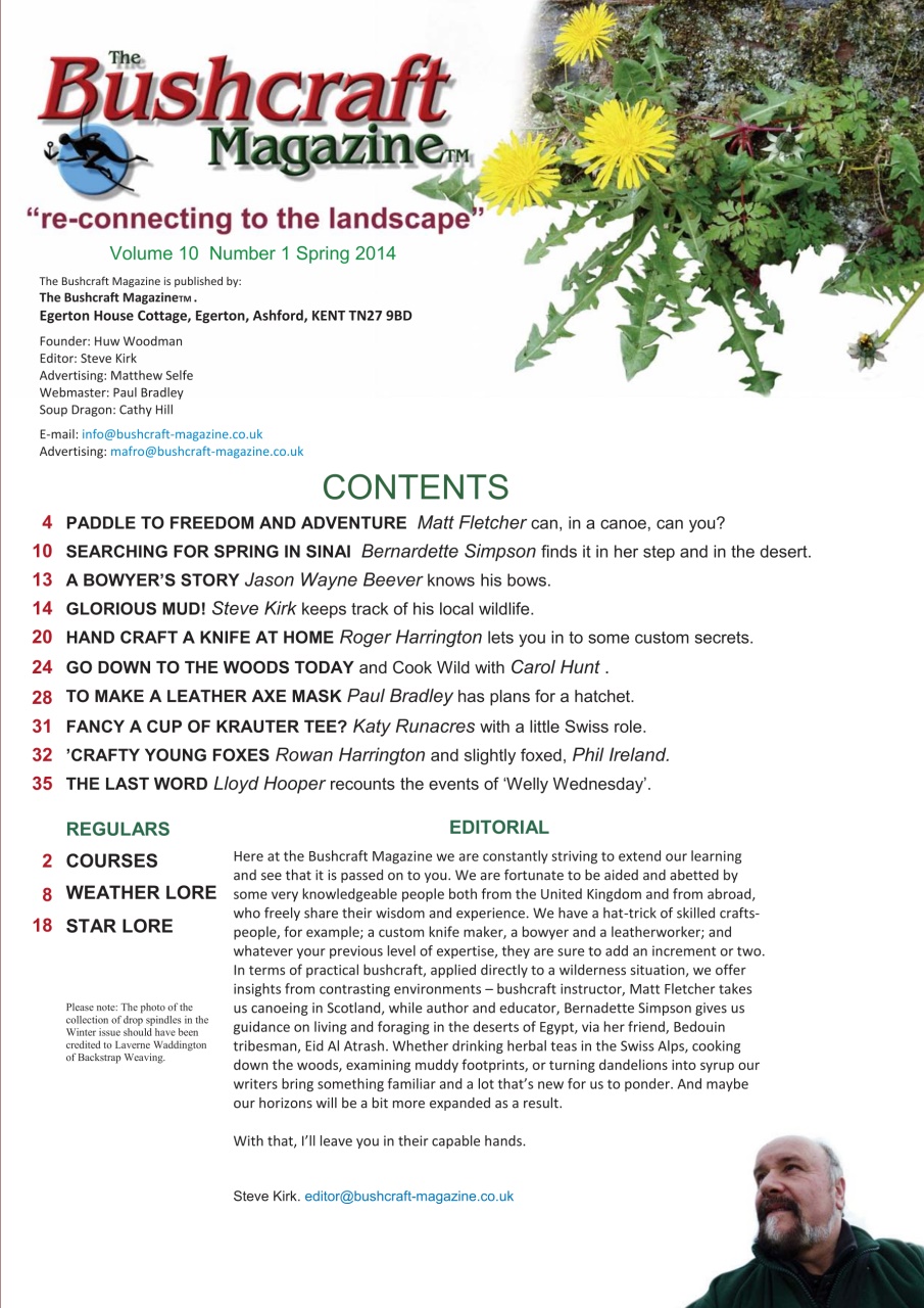Bushcraft Magazine Preview Pages