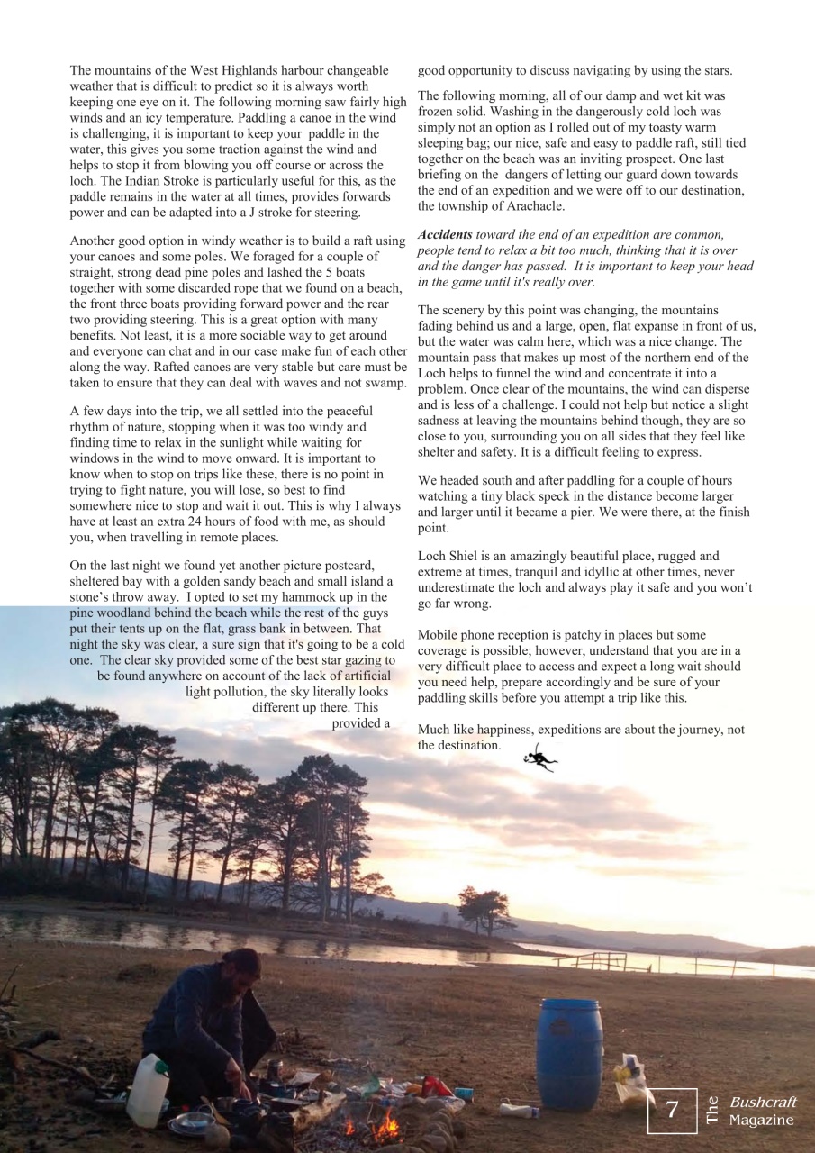 Bushcraft Magazine Preview Pages