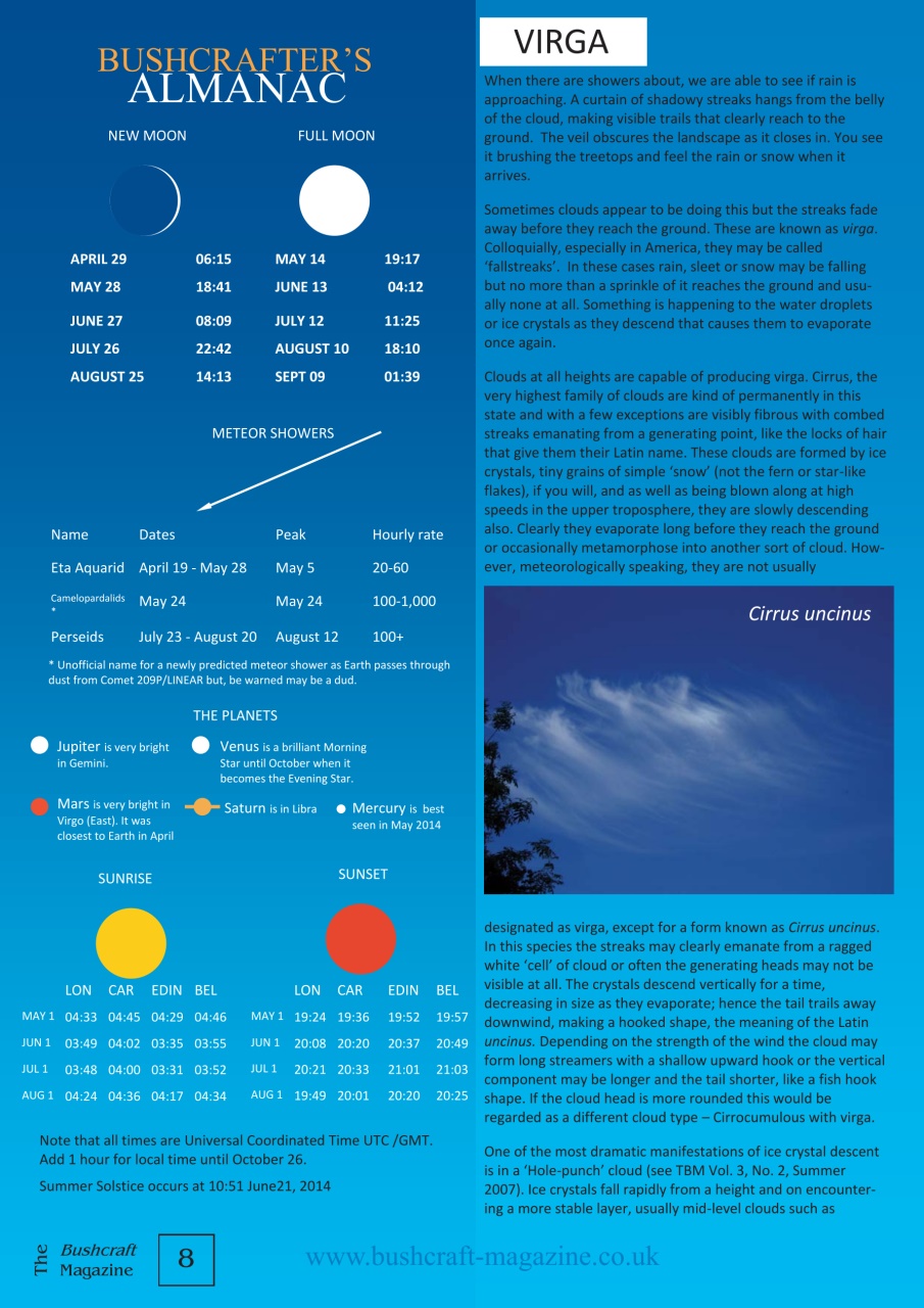 Bushcraft Magazine Preview Pages