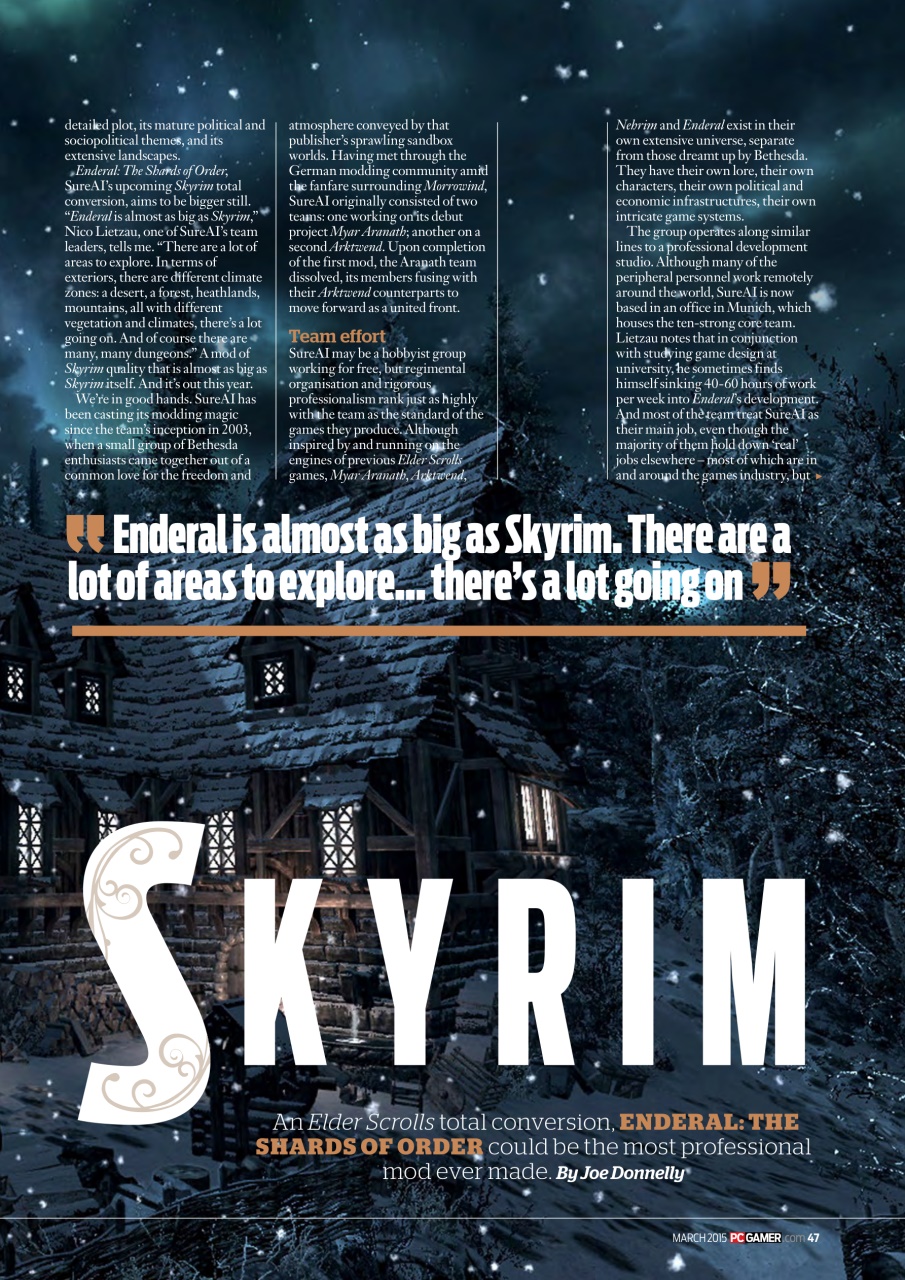 PC Gamer (UK Edition) Preview Pages