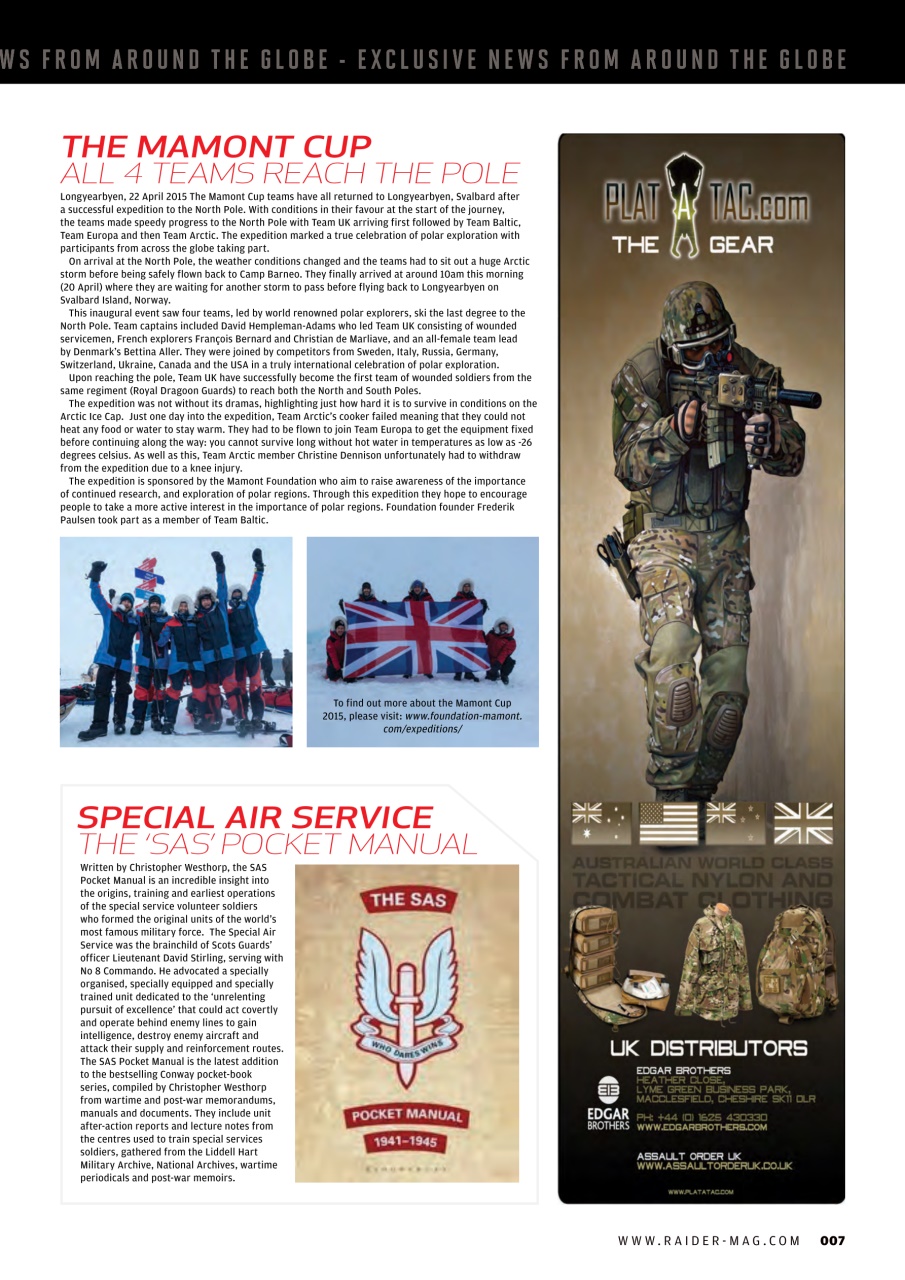 Raider Preview Pages