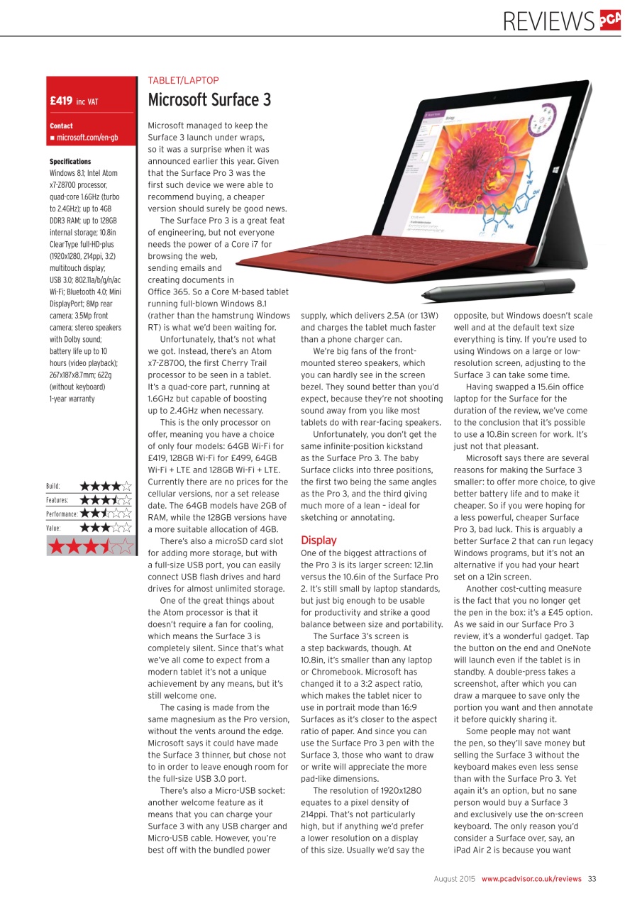 Tech Advisor Preview Pages