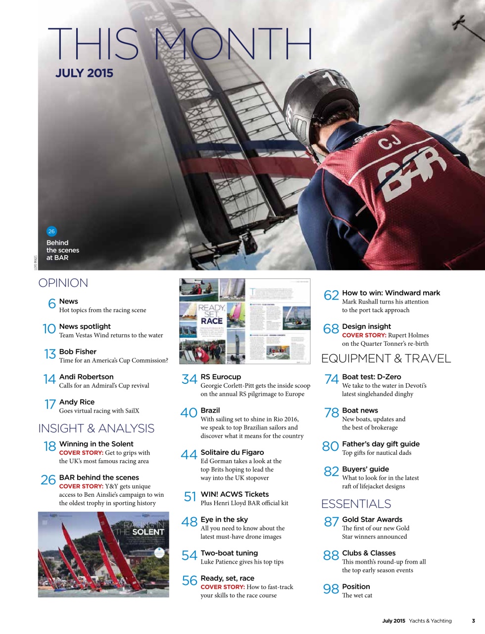 Yachts & Yachting Preview Pages