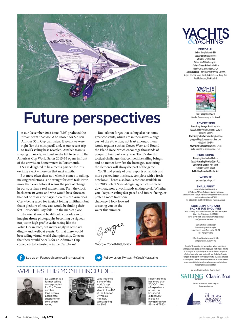 Yachts & Yachting Preview Pages