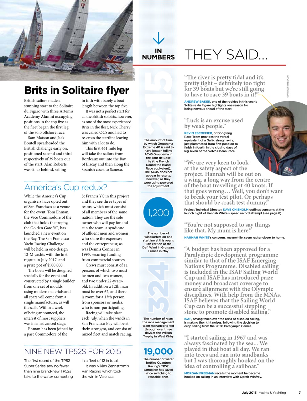 Yachts & Yachting Preview Pages