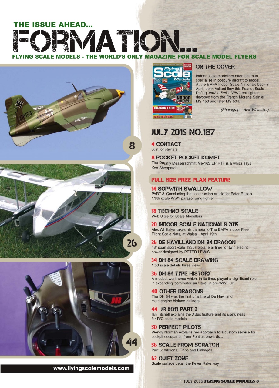 Flying Scale Models Preview Pages