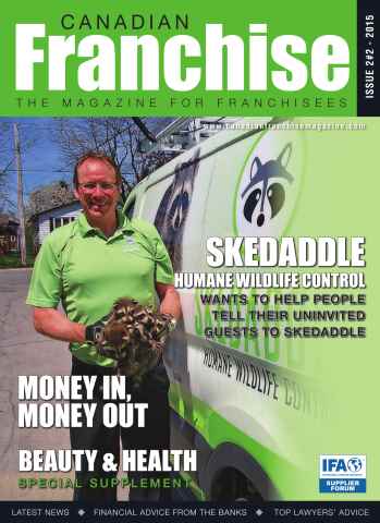 Canadian Franchising issue Canadian Franchise Magazine