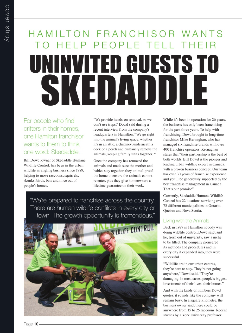 Canadian Franchising Preview Pages