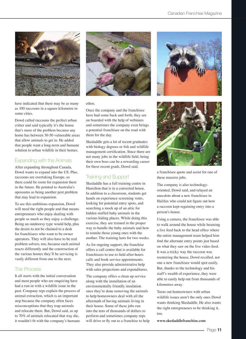 Canadian Franchising Preview Pages