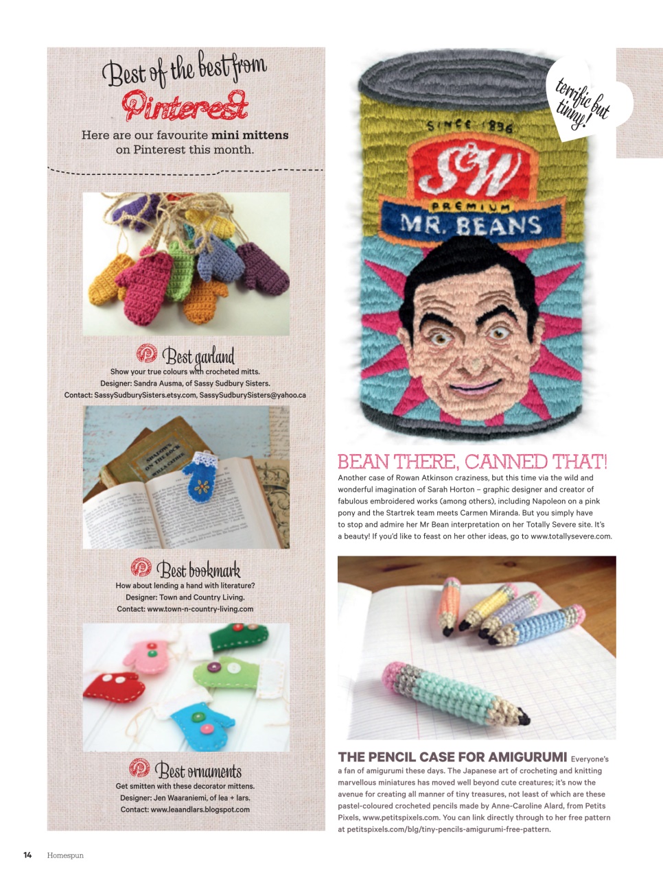 Homespun Preview Pages