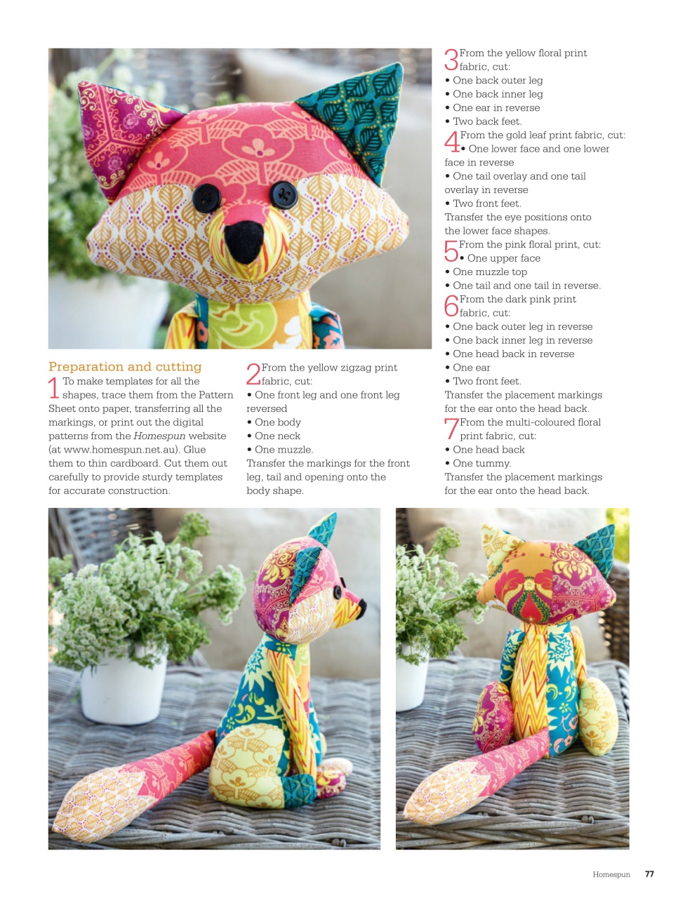 Homespun Preview Pages