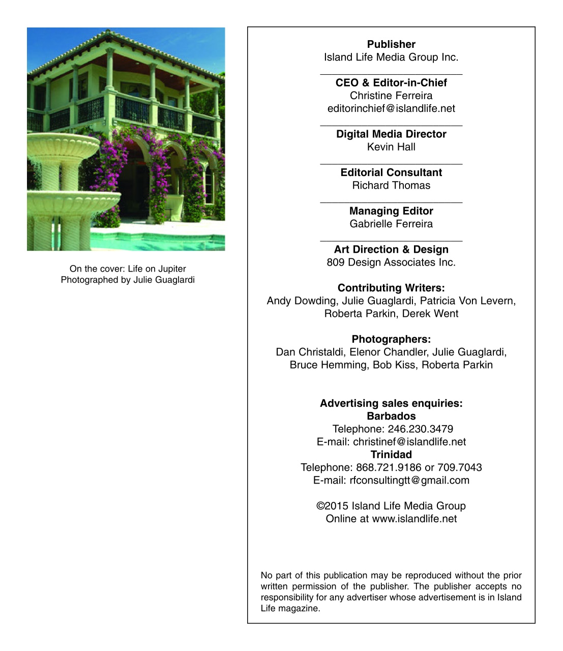 Island Life Preview Pages